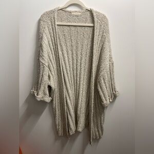 Short sleeve beachy cardigan